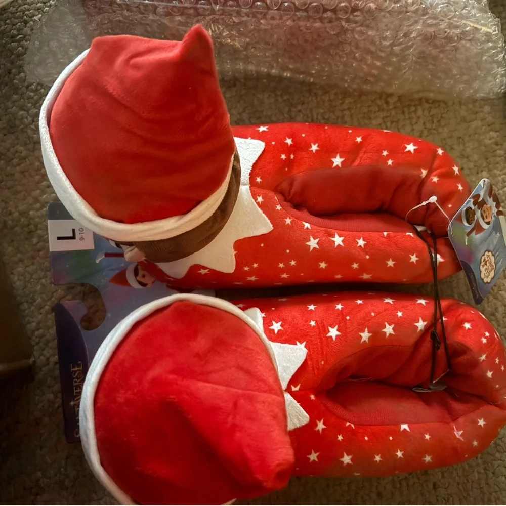 dearfoams cozy red